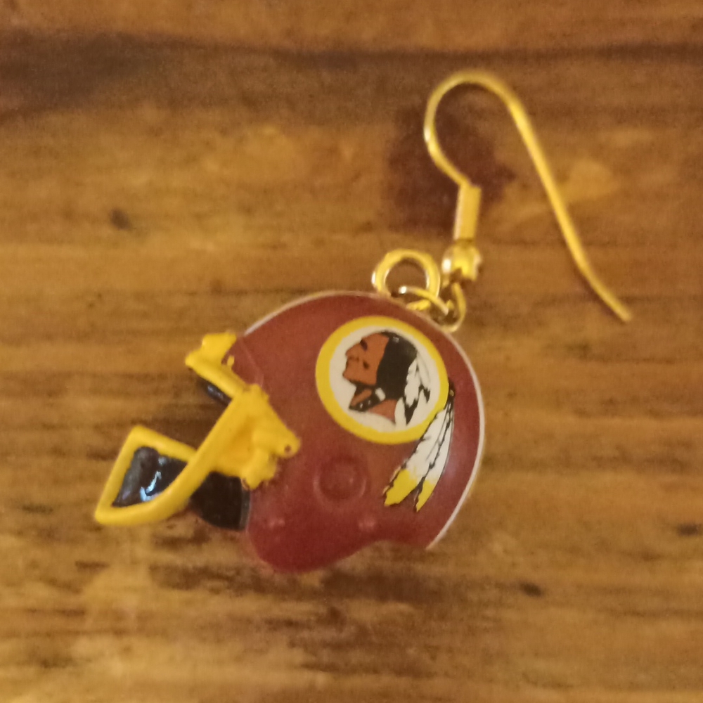 Washington redskins earrings